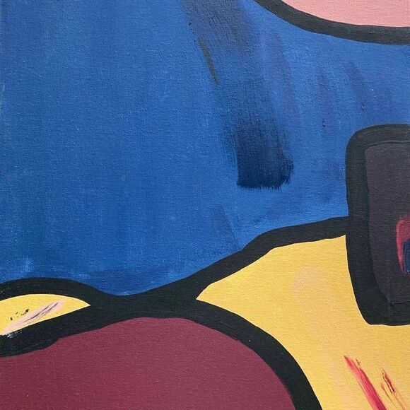 Original Artwork I Abstract Acrylic Painting 16" x 20" Unique Design - Picture 1 of 6